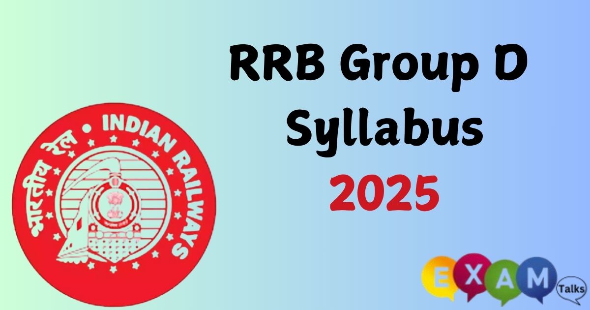 RB Group D Syllabus