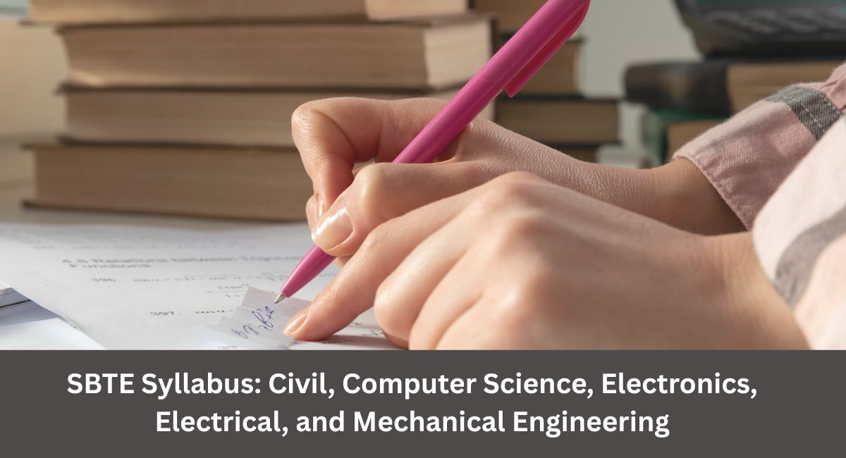 SBTE Syllabus for Civil, Computer Science, Electronics, Electrical, and Mechanical Engineering