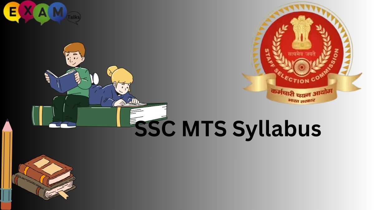 SSC MTS Syllabus