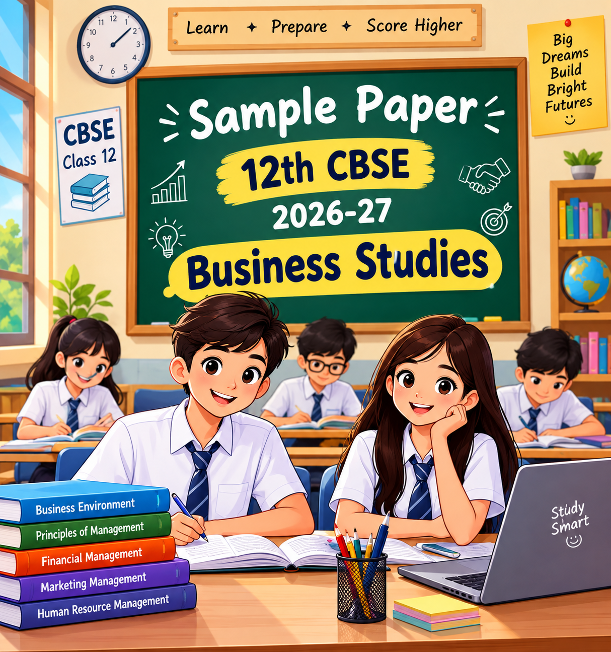 Sample Paper 12th CBSE Business Studies